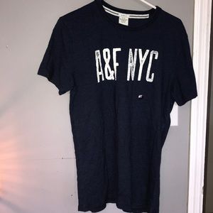 Men’s Navy Abercrombie and Fitch Tee Shirt